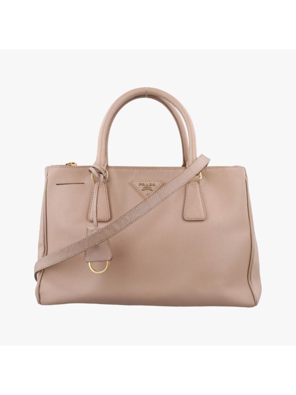 Prada Galleria Pink Saffiano Leather